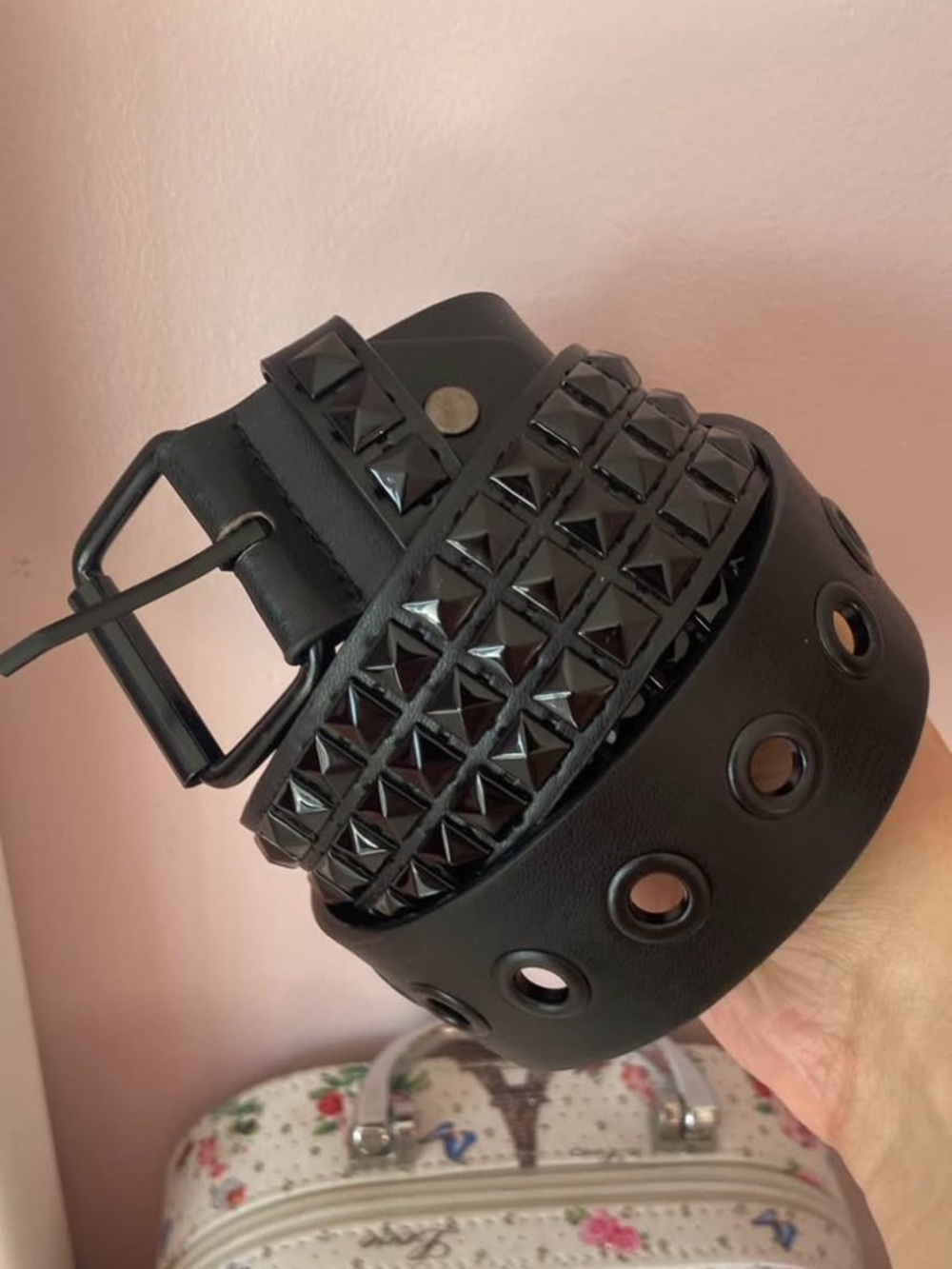 ‼️5 for $60 bundle‼️ Black studded belts